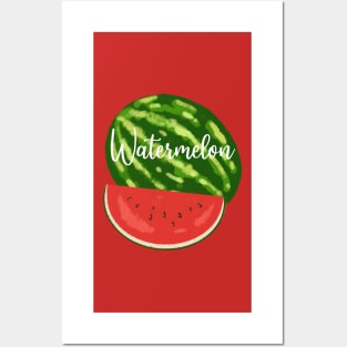 Watermelon summer vibes Posters and Art